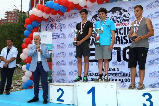Giresun Açık Su Yüzme Yarışları Yapıldı