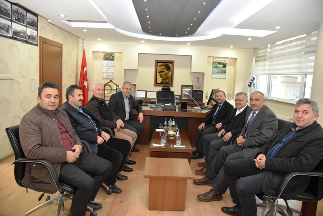 SABRİ ÖZTÜRK'DEN ESPİYE BELEDİYESİNE ZİYARET 