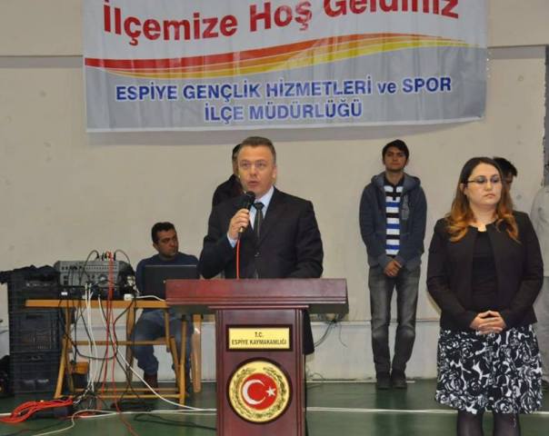 ESPİYE  GENÇLİK  HİZMETLERİ  MÜDÜRLÜĞÜNE  H.TOLGA CEBECİ  ATANDI