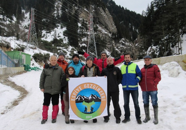 GEZGİNLER  KIŞ  YÜRÜYÜŞLERİNİ TAMAMLADI