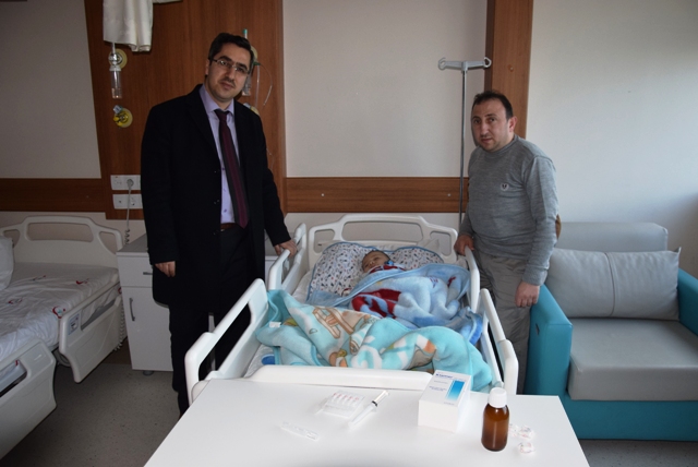 MÜFTÜ KOÇAK’ TAN HASTALARA ZİYARET