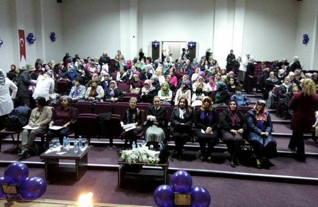 8 MART DÜNYA KADINLAR GÜNÜNDE KONFERANS....