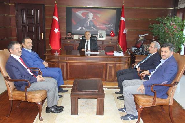 SMMMO YÖNETİMİNDEN VALİYE ZİYARET