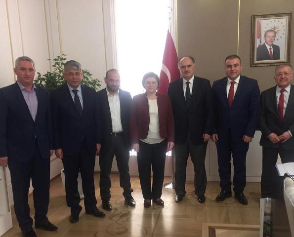 KARADERE  VE KÜÇÜKAYDIN ANKARA'DA BİR DİZİ ZİYARETTE BULUNDU..