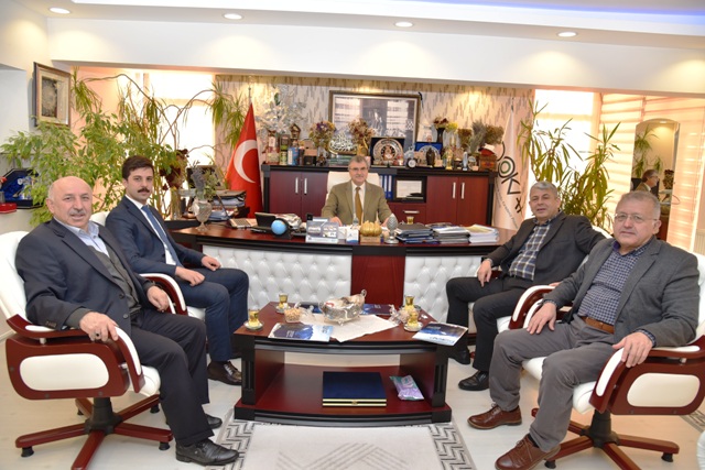 Espiye Kaymakamı Yusuf Akın ve Belediye Başkanından  DOKAP 'a  Ziyaret.