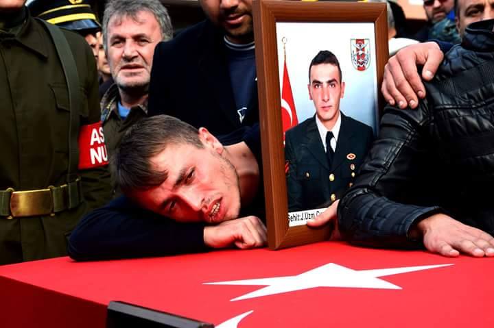 ŞEHİT  ATEŞİ  YAĞLIDERE 'YE DÜŞTÜ.