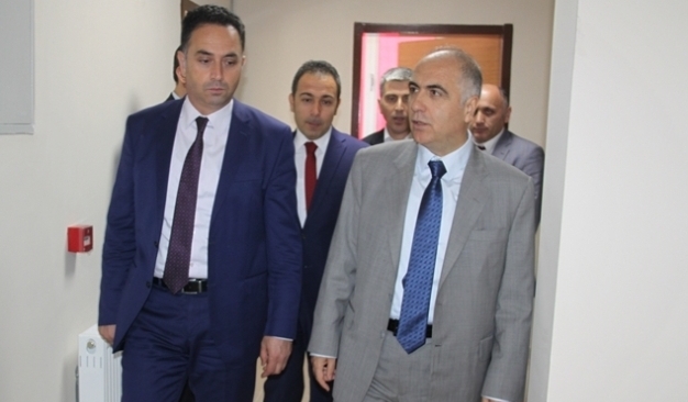 VALİMİZ   HASAN  KARAHAN  ESPİYE'DE  BİR DİZİ İNCELEMELERDE BULUNDU.