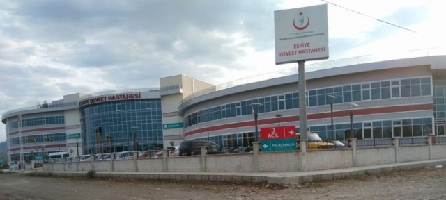 Espiye Devlet Hastanesi Yeni Yerine  Taşındı