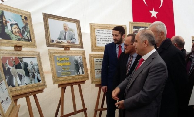 Erbakan Hoca Fotoğraf Sergisi Açıldı...